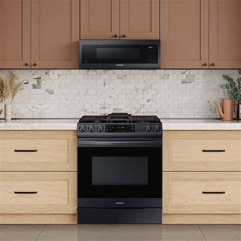 slimline microwave over the range|slim line above stove microwave.